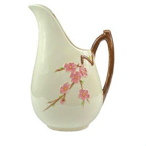 Metlox Poppytrail Peach Blossom 64 Oz Pitcher